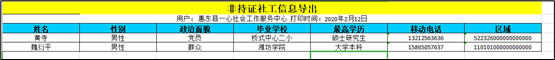 社工信息系统2-导出excel表格
